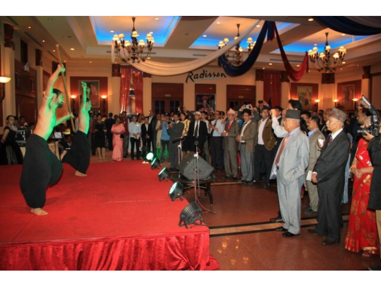 Celebration of Russia Day in Nepal