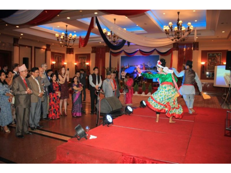 Celebration of Russia Day in Nepal