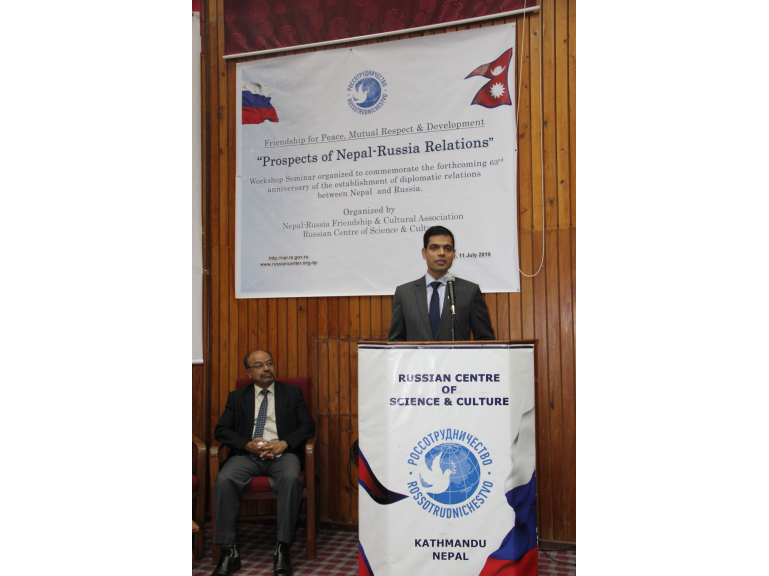Seminar on Russia-Nepal relations