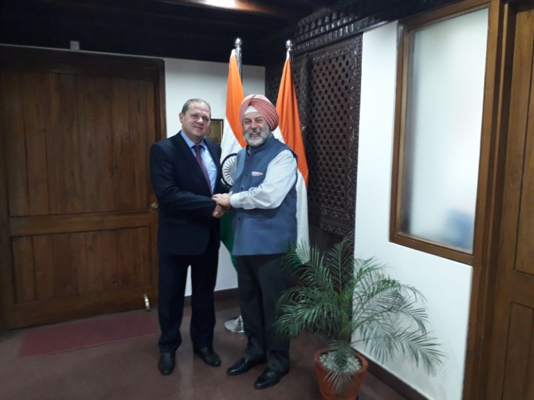 About meetings with ambassadors