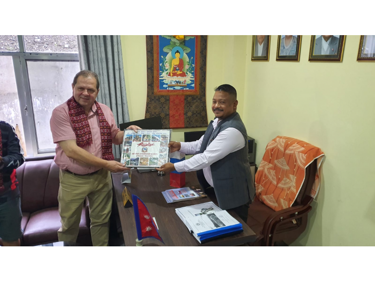 About meeting with Chairman of Bhotekoshi Rural Municipality 