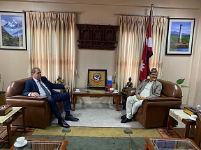 On the meeting between Russian Ambassador Aleksei Novikov and Nepalese Foreign Minister Narayan Prakash Saud