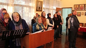 О рождественско-крещенском молебне в приходе РПЦ в Катманду